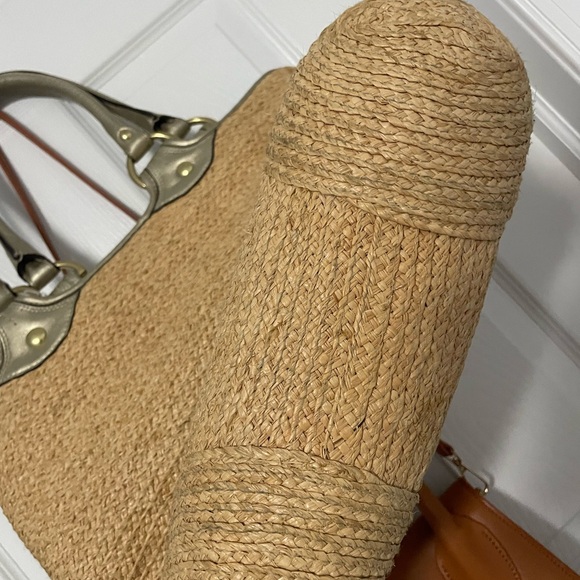 Coach Tan and Gold Women's Tote Bag - Picture 9 of 10